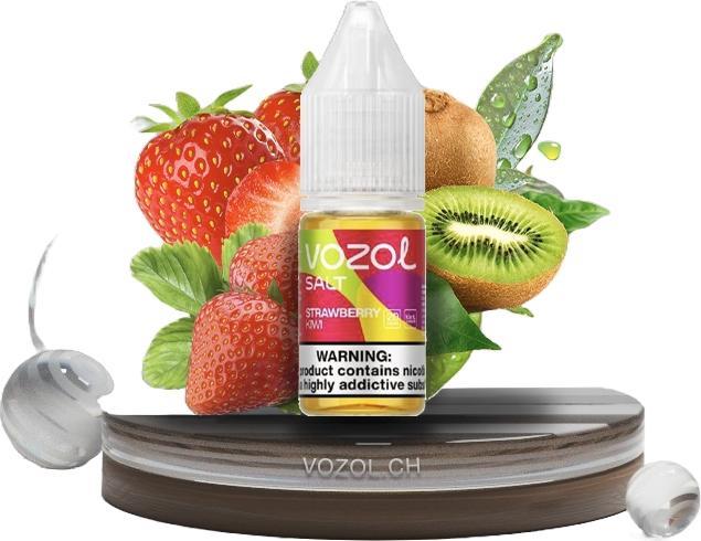 Actual product image Vozol Liquids 20mg, Strawberry Kiwi (Kiwi, Strawberry)
