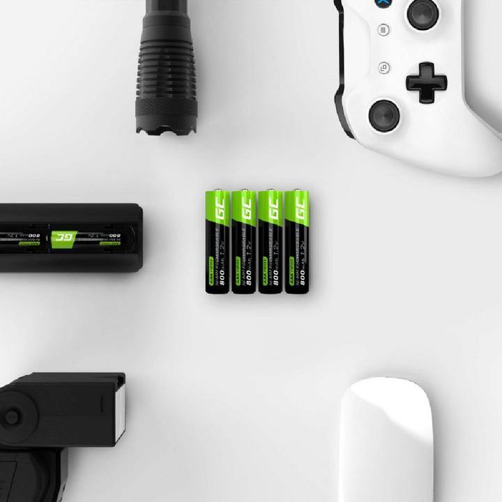 Produktbild GreenCell GR08 Wiederaufladbarer Akku AAA (2 Stk., AAA, 800 mAh)