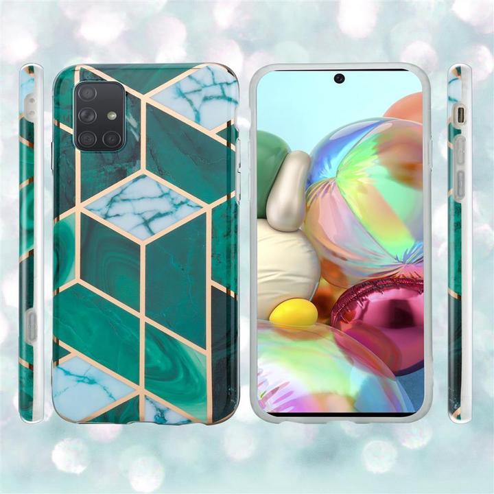 Produktbild Cadorabo IMD TPU Bunter Marmor Cover (Samsung Galaxy A71 5G)