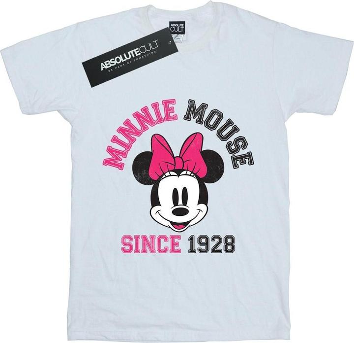 Actual product image Disney Womens/Ladies Mickey Mouse Since 1928 Cotton Boyfriend T-Shirt (S)