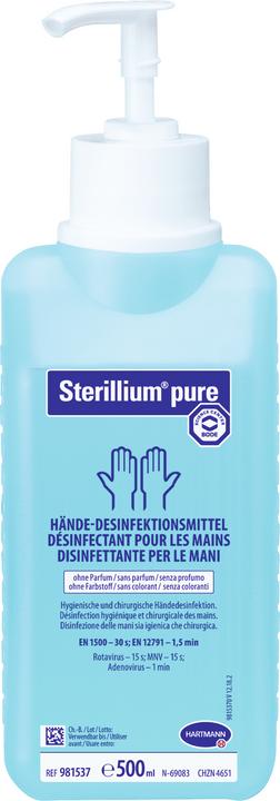 Produktbild Sterillium pure (500 ml)