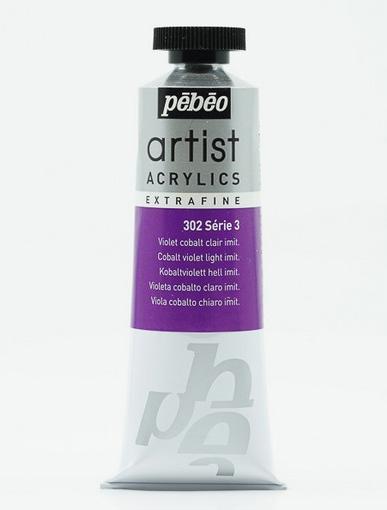 Image du produit Pebeo Artist Acrylics Acrylique extra fine (Violet de cobalt clair imitation, 37 ml)