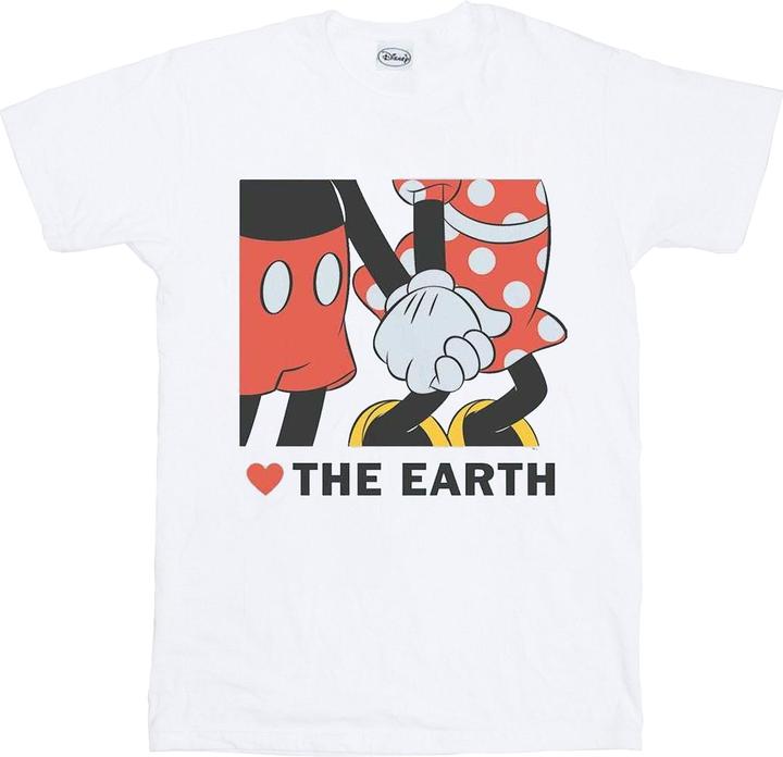 Produktbild Disney Mickey Mouse Heart The Earth TShirt (3XL)