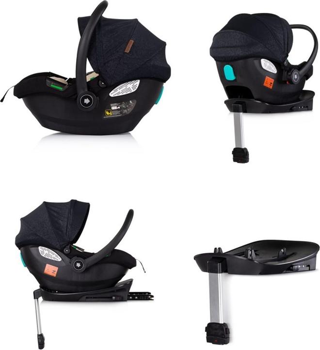 Actual product image Chipolino Set Babyschale Isofix-Station (Baby car seat, ECE R129/i-Size Standard)