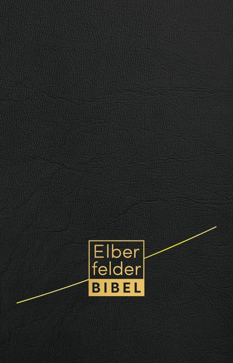 Produktbild Elberfelder Bibel - Taschenausgabe, Leder mit Reissverschluss (Deutsch, 2025)