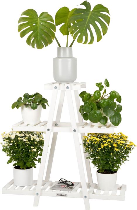 Actual product image Needs&Wants Blumenregal "Bloomy1" mit 3 Etagen, Fichte (weiss)
