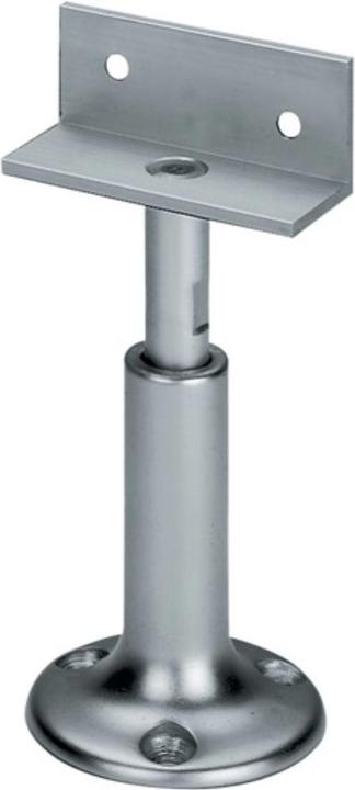 Deni Partition support width 60 mm height 100 - 120 mm aluminium F1 / natural colour height adjustable (1 pcs.)
