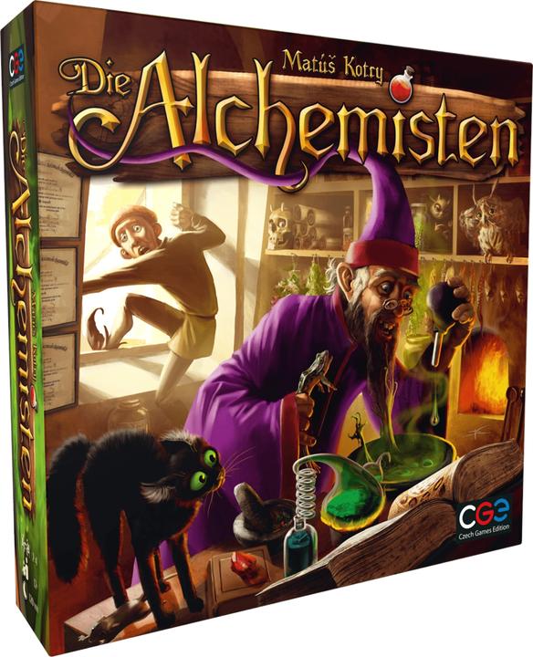 Czech games edition CZ034 - Die Alchemisten, Brettspiel, 2-4 Spieler, ab 14 Jahren (DE-Ausgabe) (Deutsch)