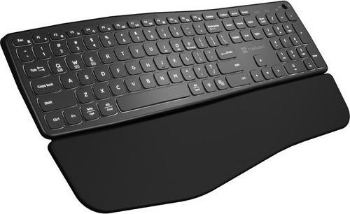 Produktbild Genesis Klawiatura Natec KLAWIATURA NATEC PORIFERA US BEZPRZEWODOWA BLUETOOTH + 2.4GHZ X-SCISSOR PODŚWIETLEN (Eng. Int., Kabellos)