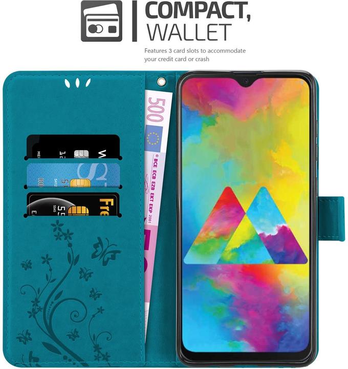 Immagine prodotto Cadorabo Copertina del libro di fiori (Samsung Galaxy M21)