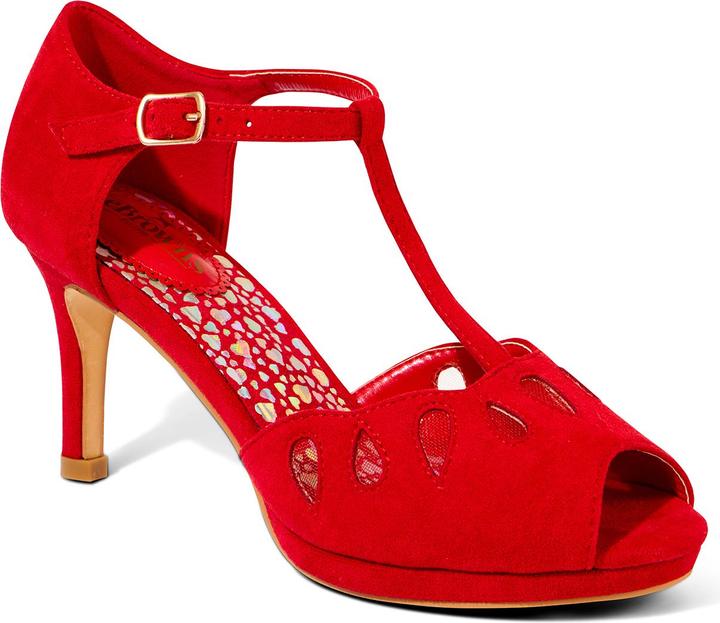 Produktbild Joe Browns Cut-Out Detail Peep Toe T-Bar Heels (41)