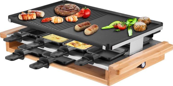 Weber Home Bamboo Raclette Grill pour 8 pers.