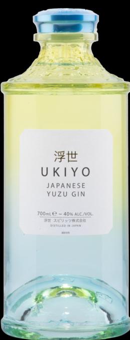 Actual product image Ukiyo Japanese Yuzu Gin (1 x 70 cl)