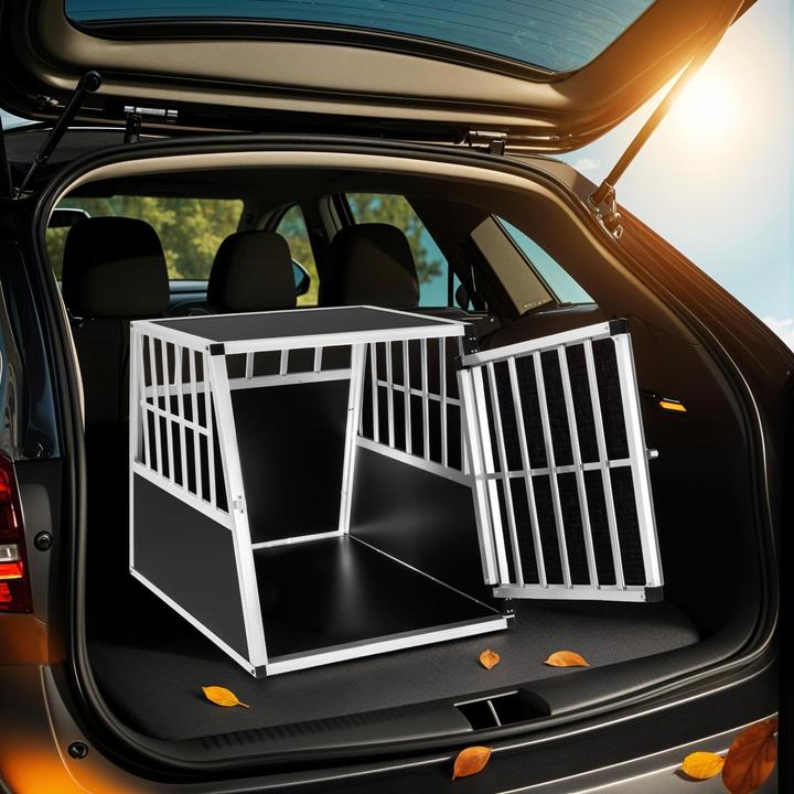Produktbild tectake Hundetransportbox (Hund, Sicherheitsverschluss)