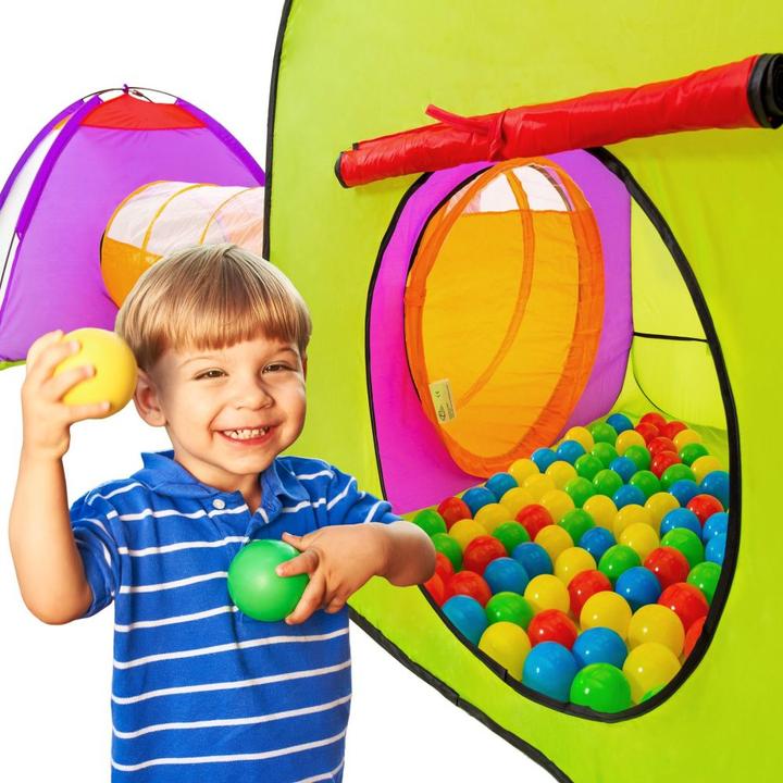 Produktbild tectake Spielzelt mit Tunnel
