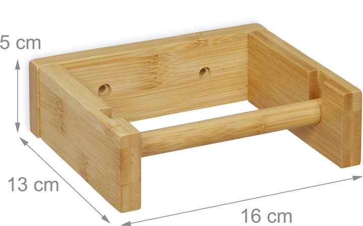 Actual product image Relaxdays Toilet paper holder