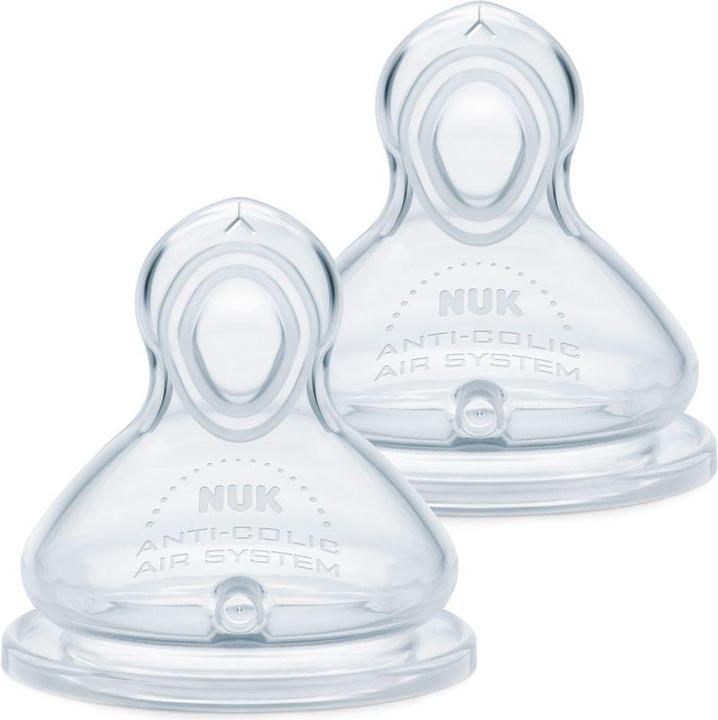 Produktbild NUK First Choice+ Flow Control Silikon-Trinksauger