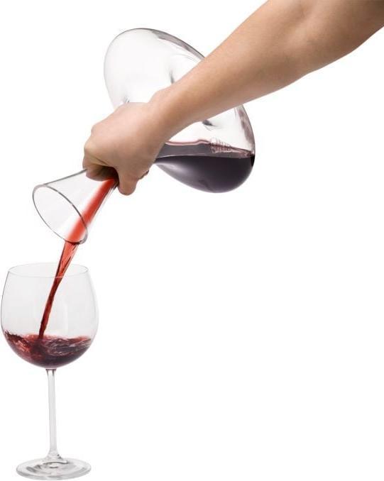 Produktbild WMF Weindekanter mit Hohlboden 1,5l Dekantierflasche für Rotwein Weinbelüfter (1.50 l)