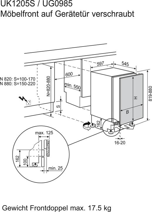 Produktbild Electrolux UK1205SR (187 l)
