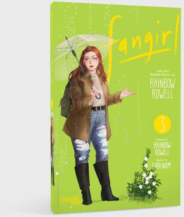 Actual product image Fangirl 3 (German, Gabi Nam, Rainbow Rowell, 2024)
