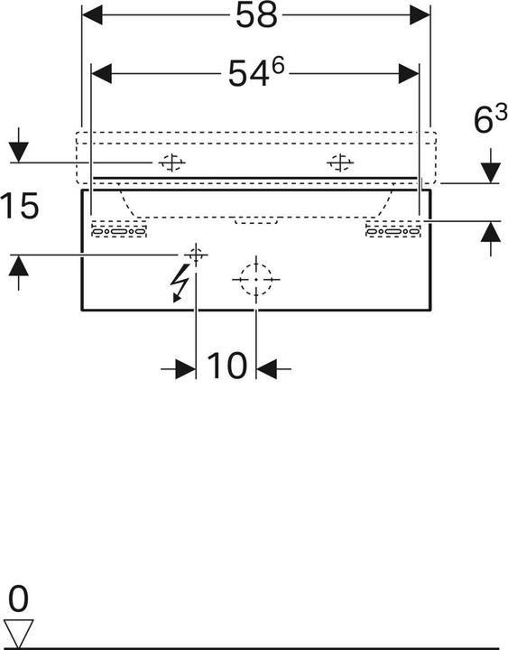 Immagine prodotto Geberit 500.505.00.1 (58 x 46 x 22 cm)
