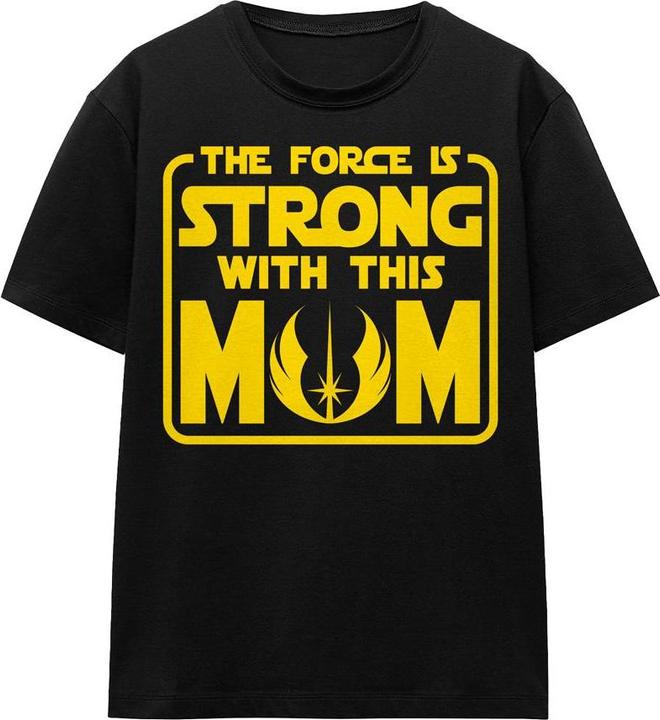 Produktbild Star Wars Force Is Strong With Mum TShirt Muttertag (L)