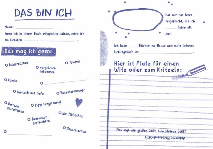 Immagine prodotto Das Buch-Buch - Steckbriefe für deine Lieblingsbücher – witzige Foto-Challenges – alle möglichen (Tedesco, Jana Schell, 2023)