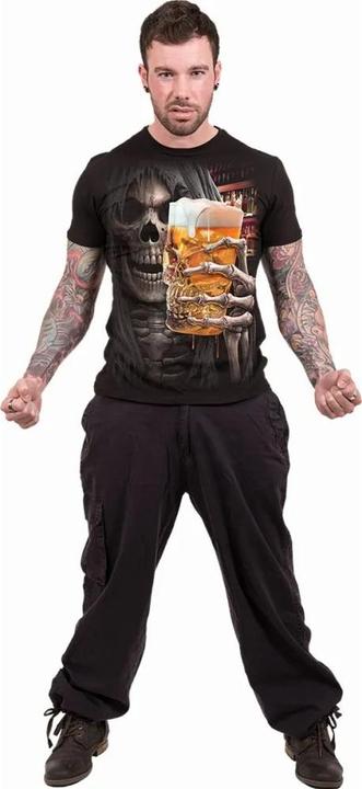 Actual product image Spiral Unisex Adult Live Loud T-Shirt (4XL)
