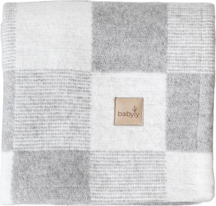 Produktbild Babyly Karierte Decke aus Baumwolle (70 x 100 cm)