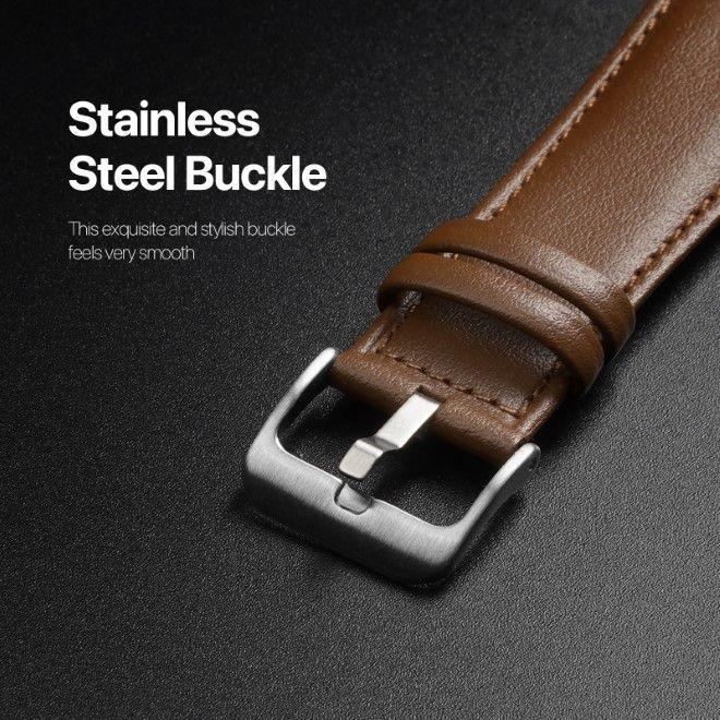 Produktbild Dux Ducis YS Series Echtleder Armband (42 mm, 44 mm, 45 mm, 49 mm, Echtleder)