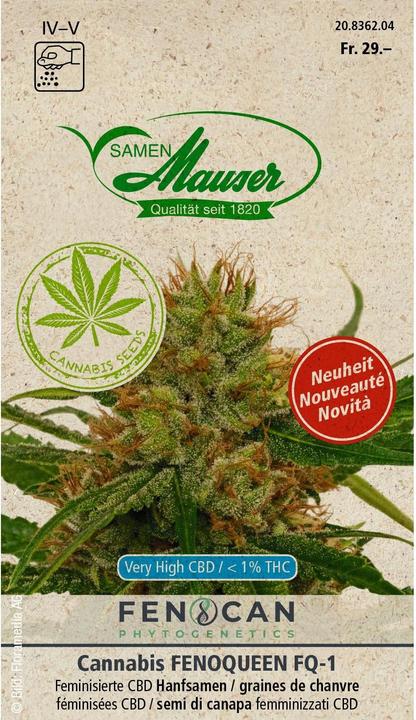 Image du produit Samen Mauser Cannabis Chanvre Fenoqueen (Graines de plantes)