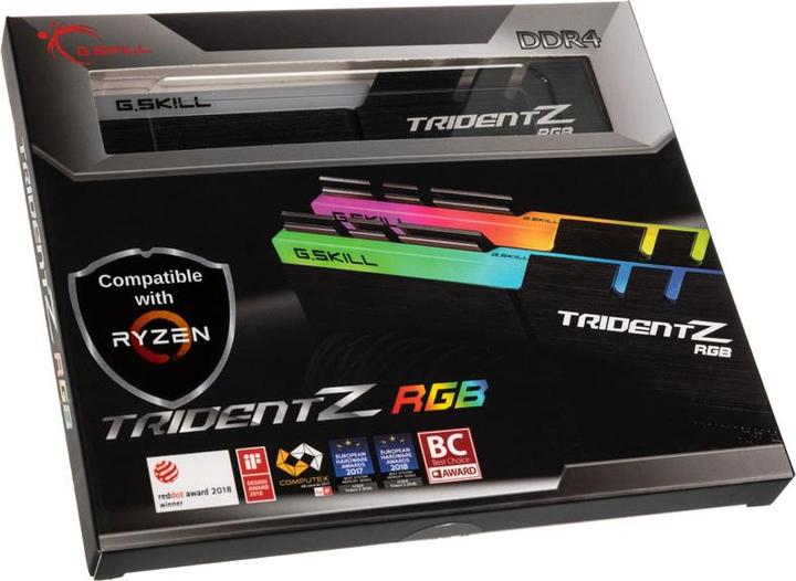 Produktbild G.Skill Trident Z RGB (for AMD) (2 x 8GB, 3600 MHz, DDR4-RAM, DIMM)