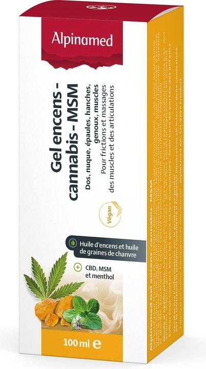 Image du produit Alpinamed Gel encens cannabis MSM gel (1 x, 100 ml, 161 g)