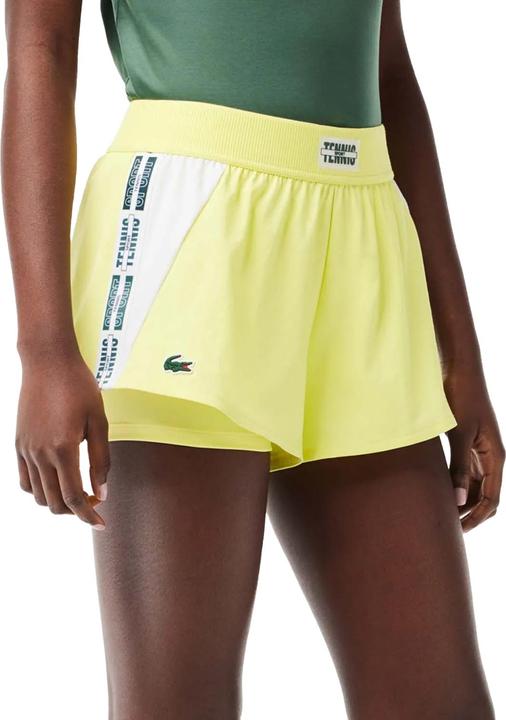 Actual product image Lacoste Womens/Ladies Recycled Lined Tennis Shorts (32 D)