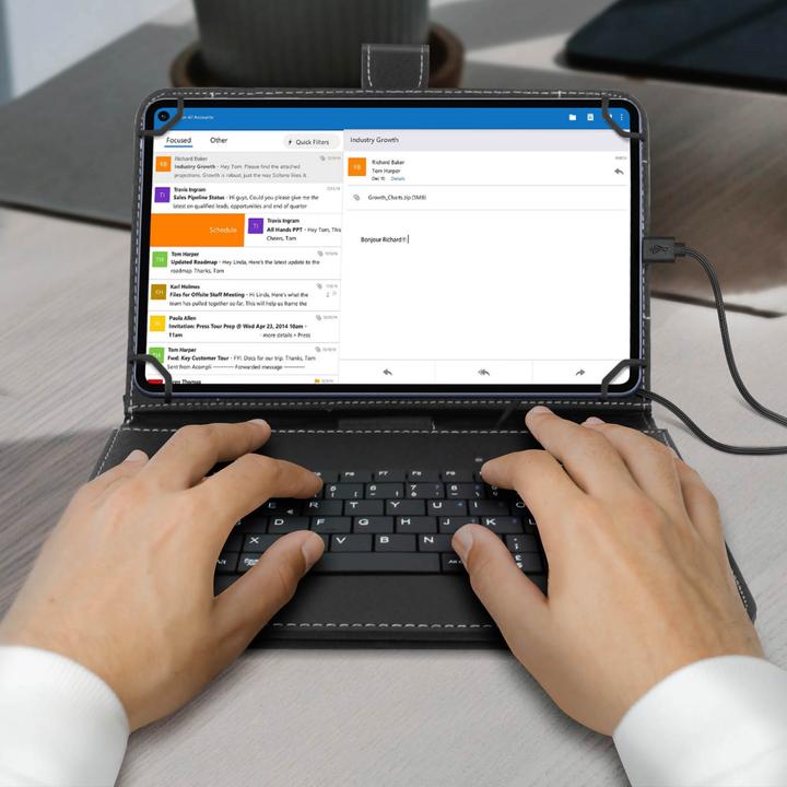 Produktbild Avizar USB-C AZERTY-Tastatur Series (Universal)