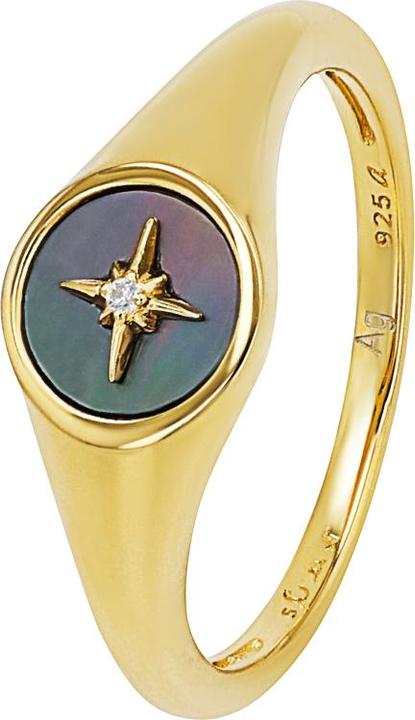 Immagine prodotto S.Oliver Anelli da donna, argento 925, zirconi sintetici. | Stella (54, 925 Argento)