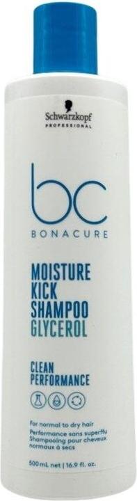 Produktbild Schwarzkopf Professional Schwarzkopf Bonacure Moisture Kick Shampoo 500 ml (500 ml, Flüssiges Shampoo)