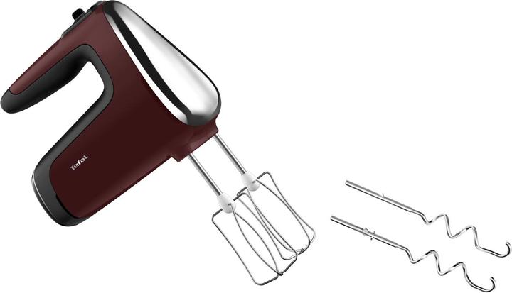 Actual product image Tefal Powermix Silence HT652538 mixer Hand mixer Red (500 W)