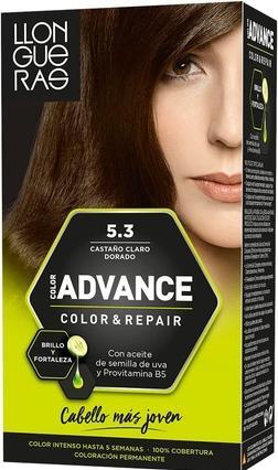 Produktbild Llongueras COLOR ADVANCE #5,3 castaño claro dorado (5.3)