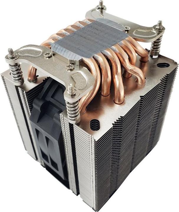 Produktbild Dynatron A49 AMD AM4 AM5 Kuehler 4U Heatpipes mit Aluminiumsockel und Aluminiumlamellenstapel Aktiv (130 mm)