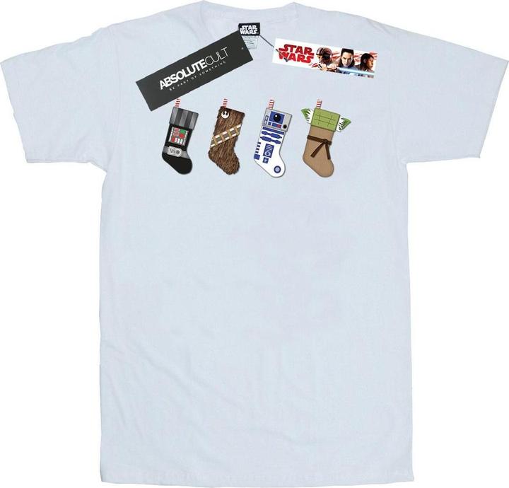 Star Wars Christmas Stockings TShirt (S)