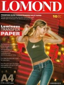 Produktbild Lomond Thermotransfer Inkjet Paper A4, 10 sheets, Fluorescent (A4, 10 x)
