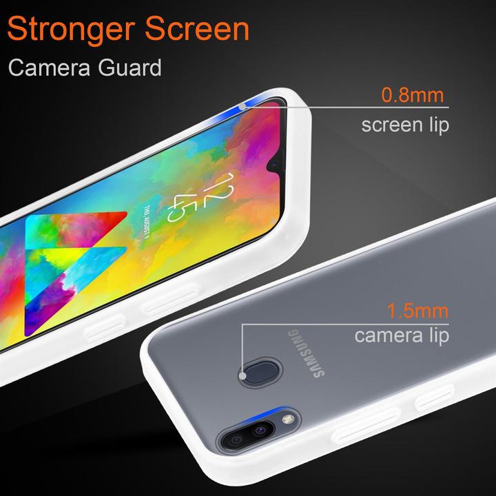 Actual product image Cadorabo Hybrid Matt Cover (Samsung Galaxy M20)