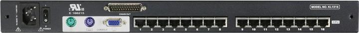 Produktbild Aten 1-Local/Remote Share Access 8-Port Multi-Interface Dual Rail LCD KVM over IP Switch