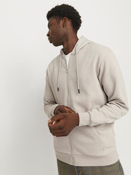Produktbild Jack & Jones Einfarbig Kapuzenpullover mit Reissverschluss Kapuzenpullover mit Reissverschluss (XS)