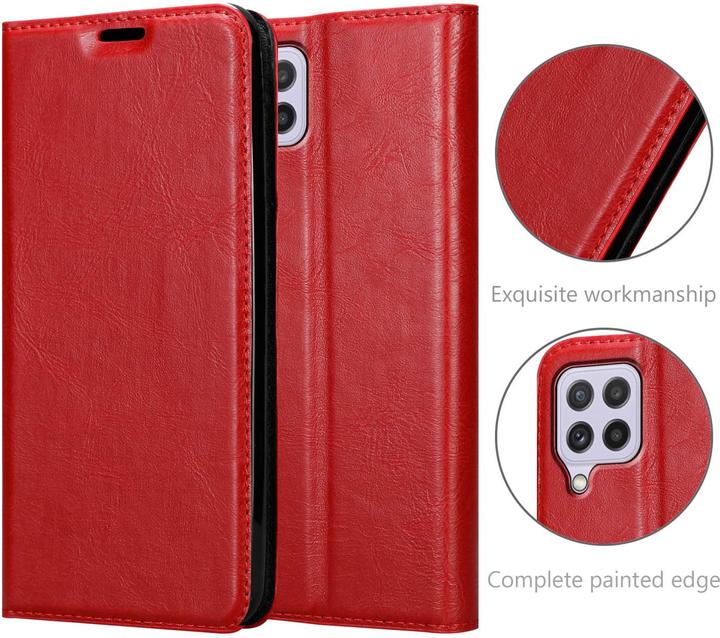 Produktbild Cadorabo Book Invis. Magnet Hülle (Samsung Galaxy M22, Samsung Galaxy A22, Samsung Galaxy A32)