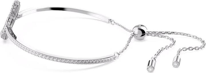 Produktbild Swarovski Iconic Swan Armreif Schwan Weiss (24 cm, Swarovski Metall)