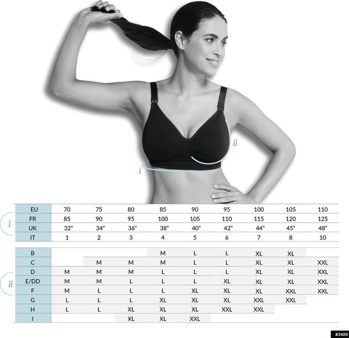 Immagine prodotto Carriwell Reggiseno da allattamento GelWire imbottito senza cuciture (M)