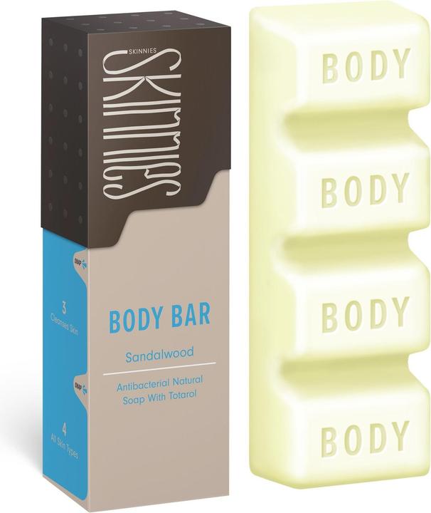 Skinnies Body Bar (Hartseife, 100 ml)