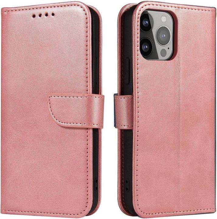 Image du produit Hurtel Etui magnétique pour Samsung Galaxy A34 5G Couverture avec flip Wallet Stand Rose (Samsung Galaxy A34 5G)